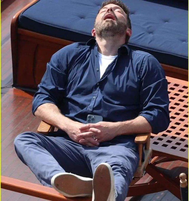 Ben Affleck cansado Ben Affleck cansado