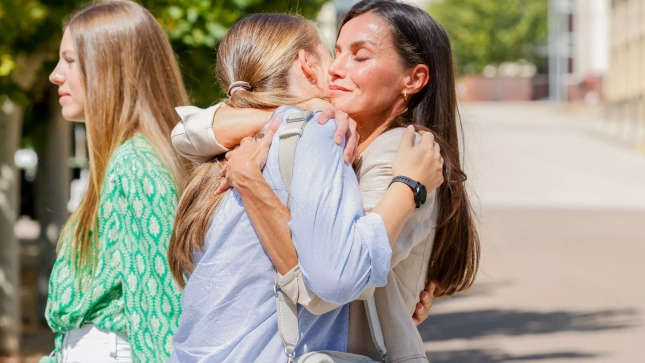 Princesa Leonor y reina Letizia GTRES