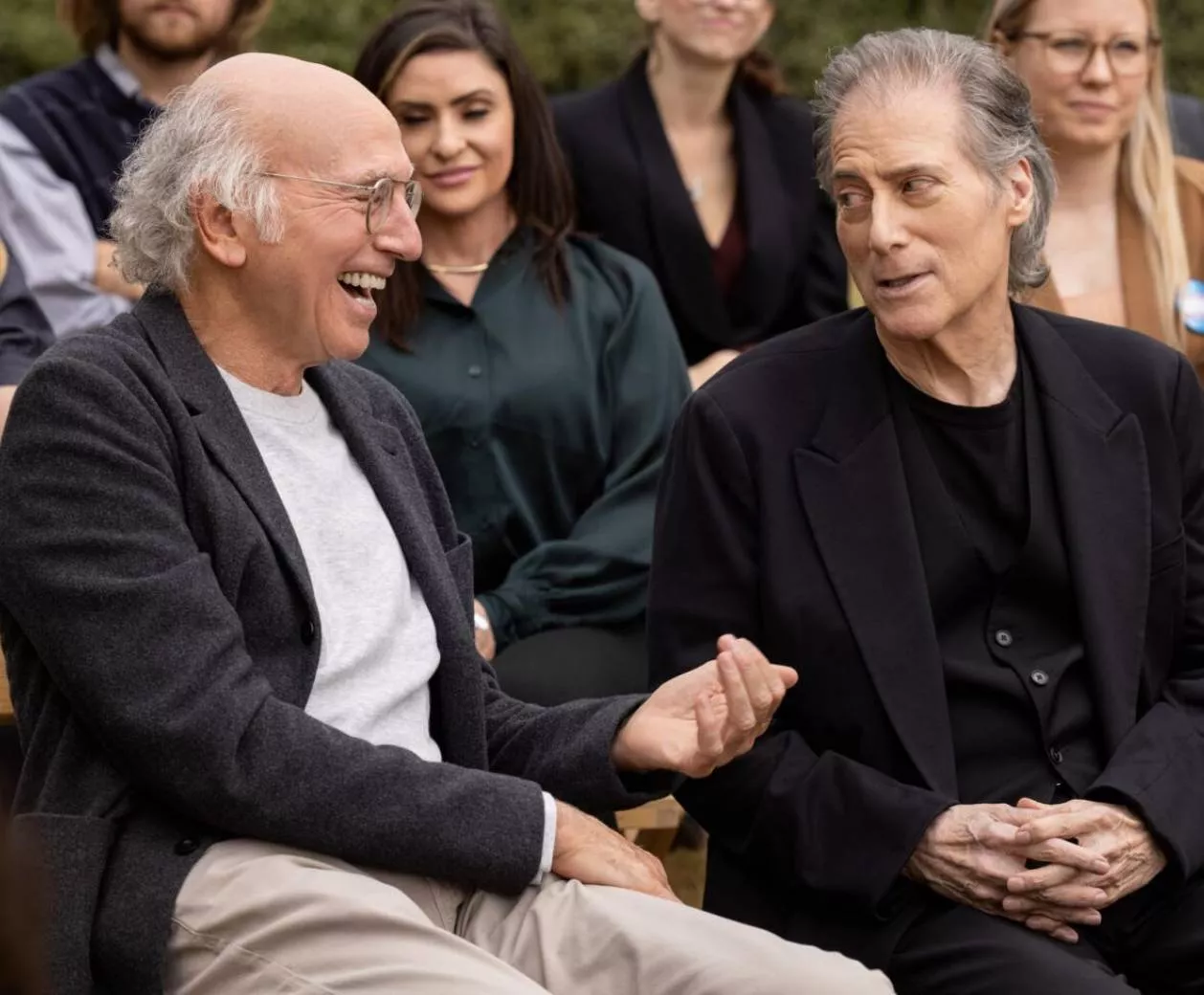 Richard Lewis y Larry David Richard Lewis y Larry David