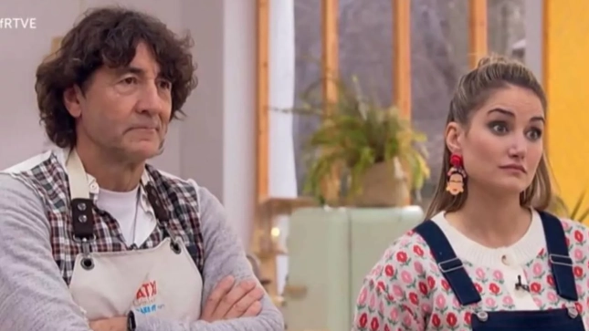 Patxi Salinas Alba Carrillo Bake Off Famosos Horno