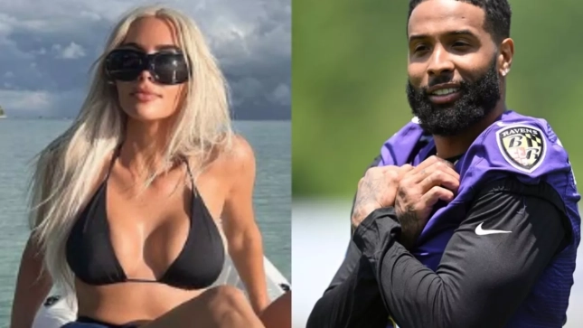 Kim Kardashian y Odell Beckham Jr Kim Kardashian y Odell Beckham Jr