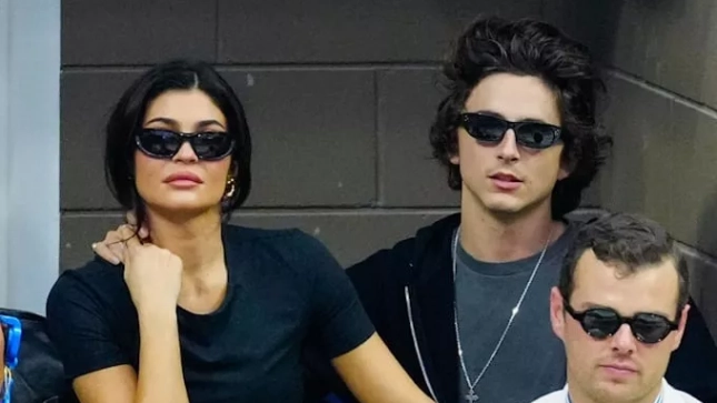 Kylie Jenner y Timothée Chalamet 