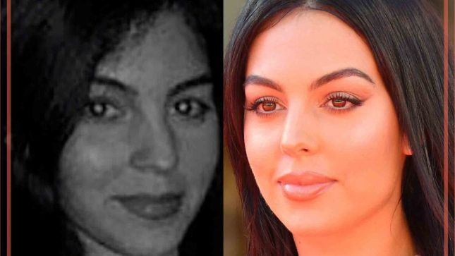 El antes y el después de Georgina Rodríguez El antes y el después de Georgina Rodríguez