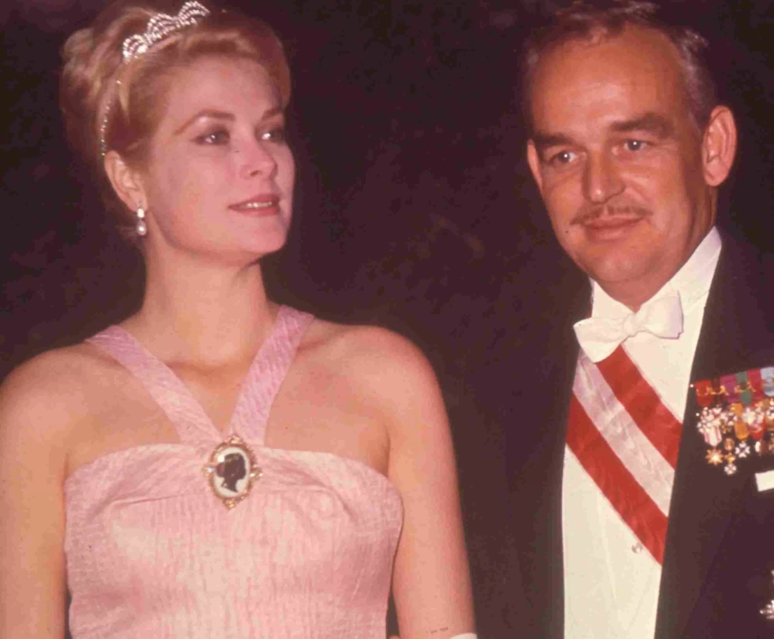 Rainiero de Mónaco y Grace Kelly