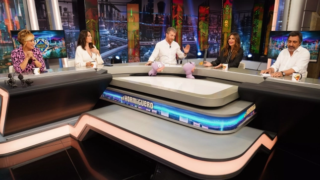 Tamara Falcó y sus compañeros en la tertulia de 'El Hormiguero' | Twitter