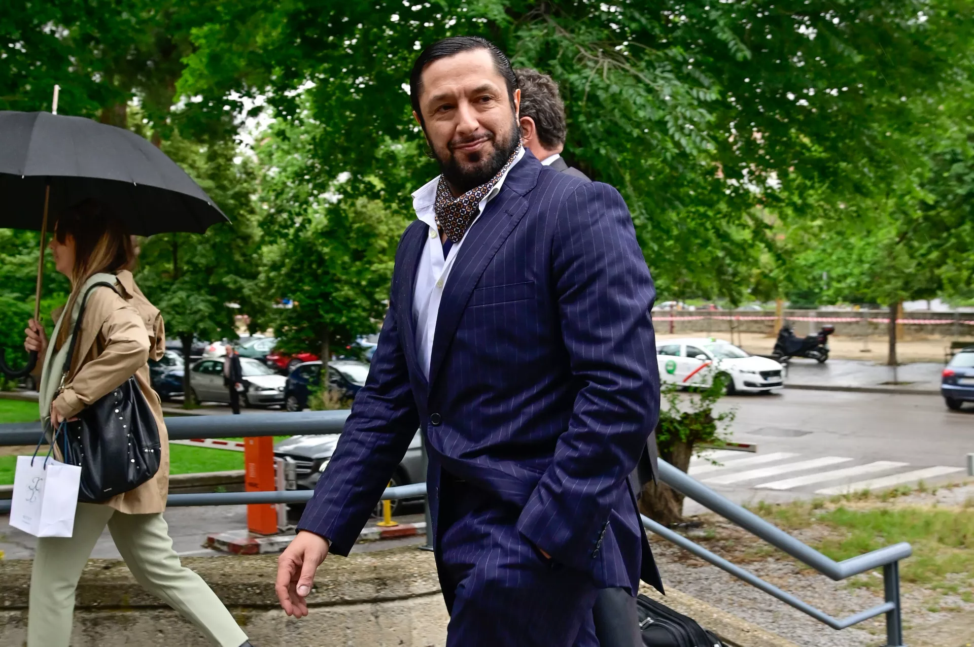 Rafael Amargo, entrando al juzgado | Gtres