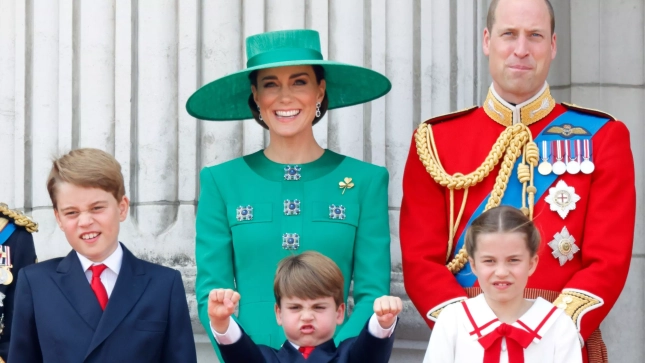 George, Charlotte y Louis George, Charlotte y Louis
