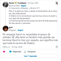 Mensaje Shakira X Mensaje Shakira X