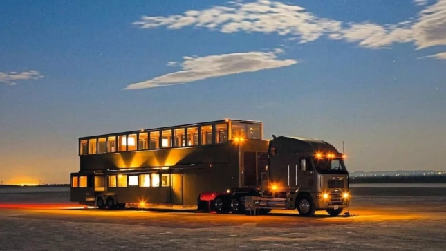 Autocaravana de Brad Pitt Autocaravana de Brad Pitt