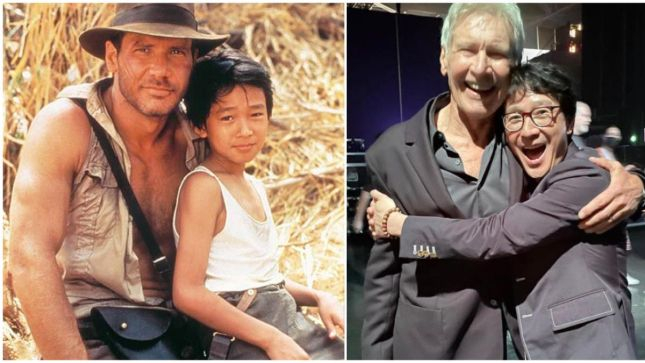 Harrison Ford y Ke Huy Quan Harrison Ford y Ke Huy Quan
