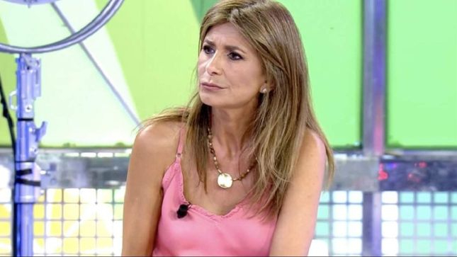Gema López en 'Sálvame' Gema López en 'Sálvame'
