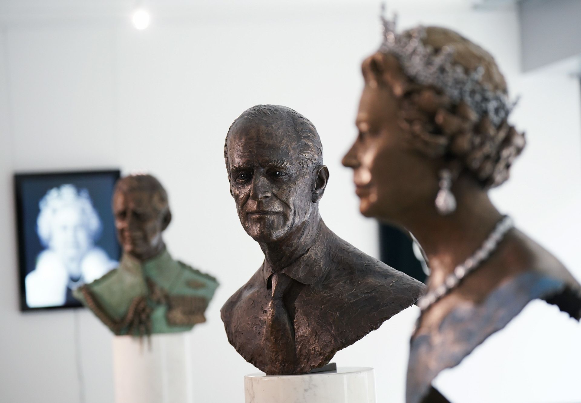 Estatua a la reina Isabel II /GTRES