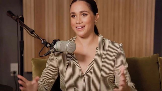 Meghan Markle en su podcast