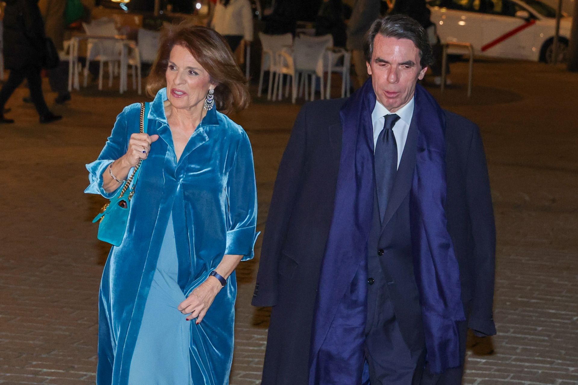 José María Aznar y Ana Botella / GTRES