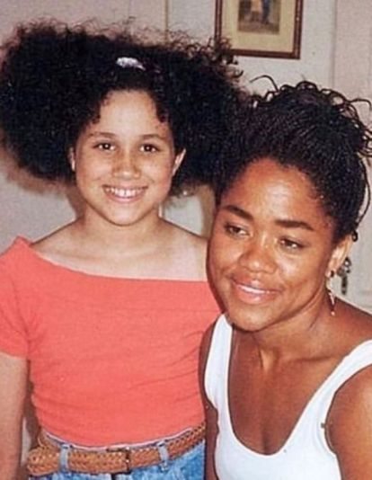 Meghan Markle de joven Meghan Markle de joven